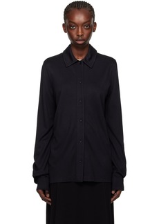 Totême TOTEME Black Button Shirt