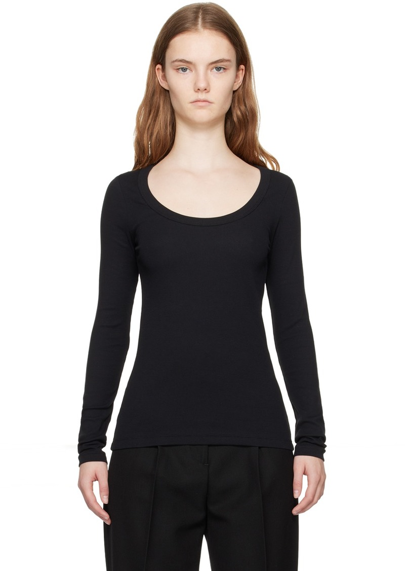 Totême TOTEME Black Classic Long Sleeve T-Shirt