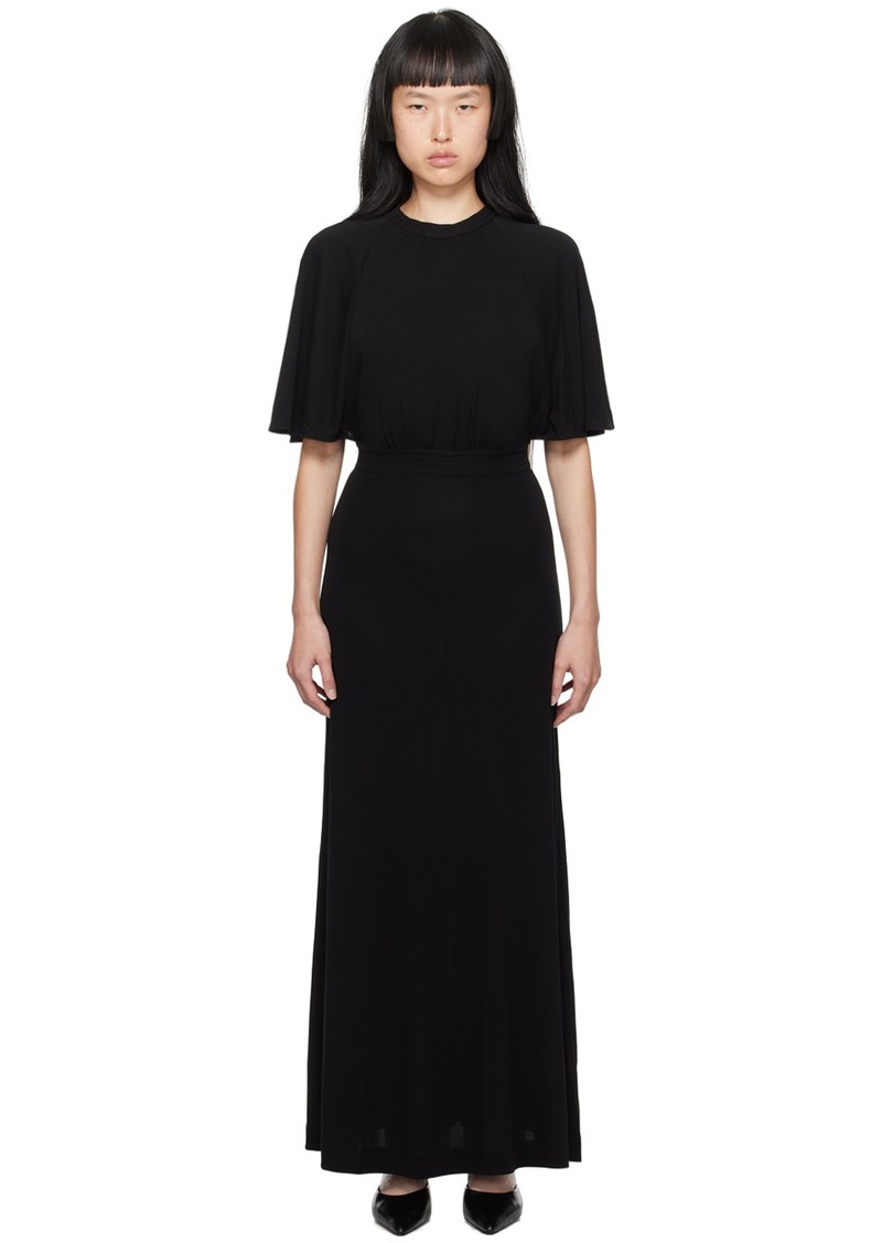 Totême TOTEME Black Fluid Midi Dress