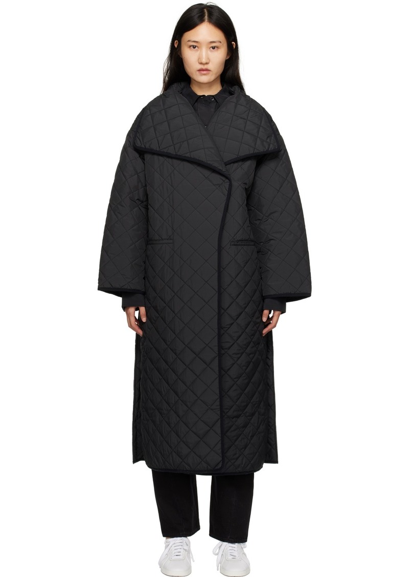 Totême TOTEME Black Quilted Coat