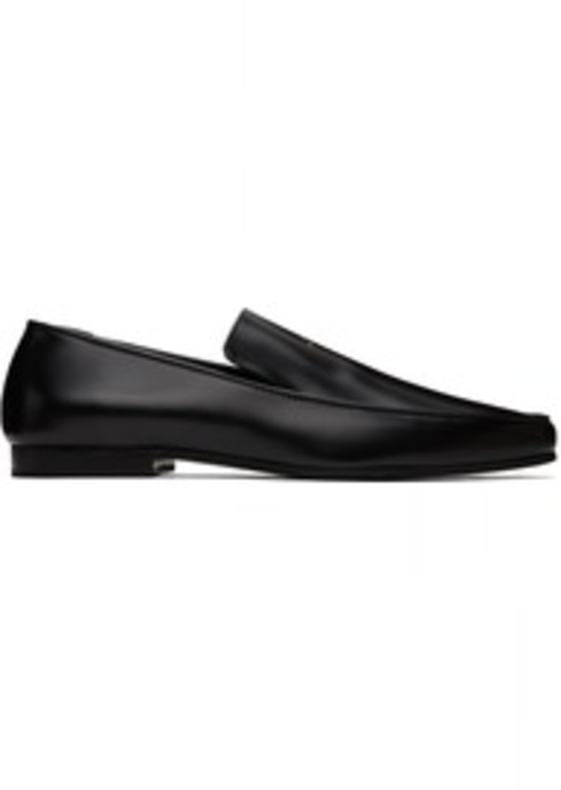 Totême TOTEME Black 'The Oval' Loafers