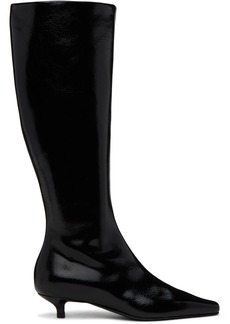 Totême TOTEME Black 'The Slim' Knee-High Boots