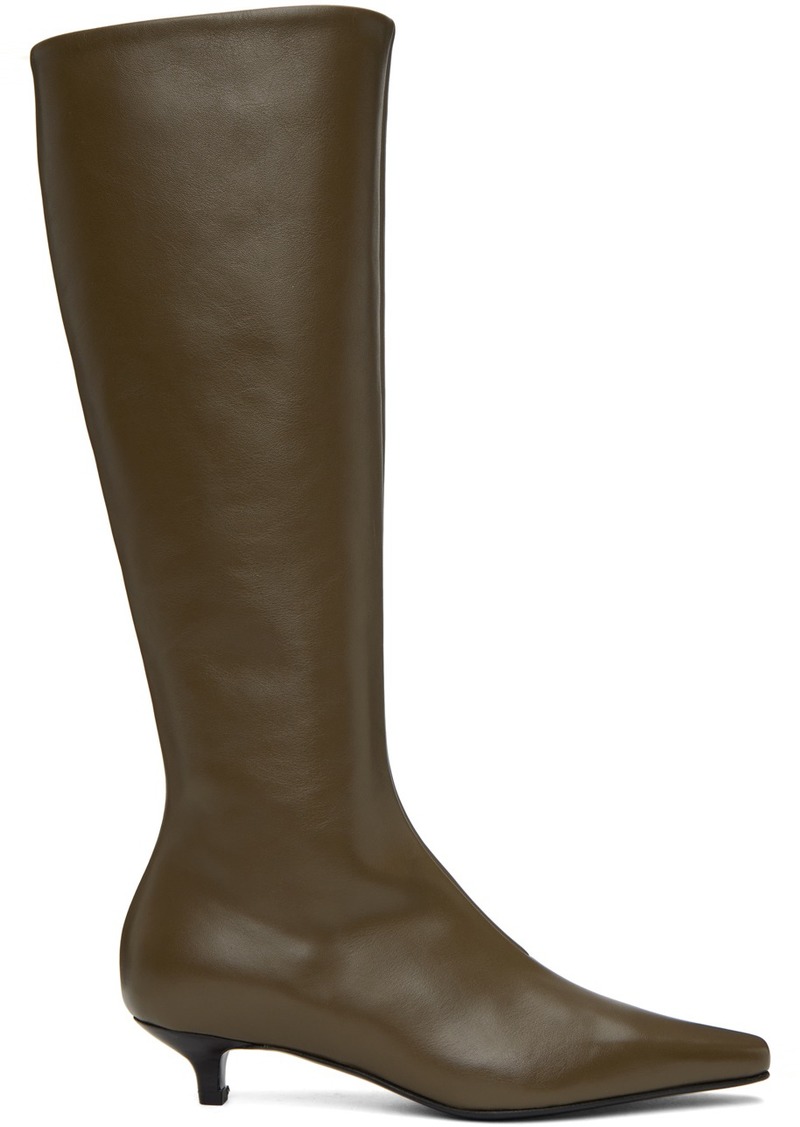 Totême TOTEME Brown 'The Slim' Boots