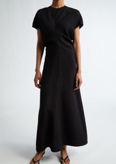 Totême TOTEME Crinkle Texture Knit Maxi Dress