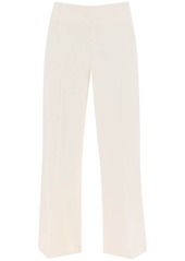 Totême Toteme cropped pants with wide leg