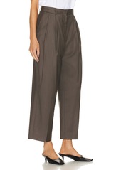 Totême Toteme Double Pleated Cropped Trouser