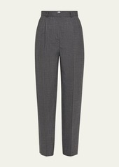 Totême Toteme Double Pleated Tailored Woven Trousers