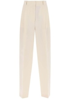Totême Toteme double-pleated viscose trousers