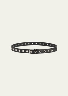 Totême Toteme Eyelet Leather Belt