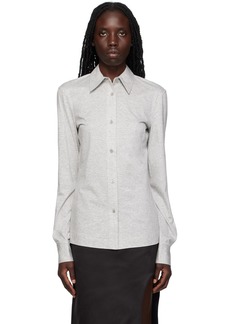 Totême TOTEME Gray Button Up Shirt