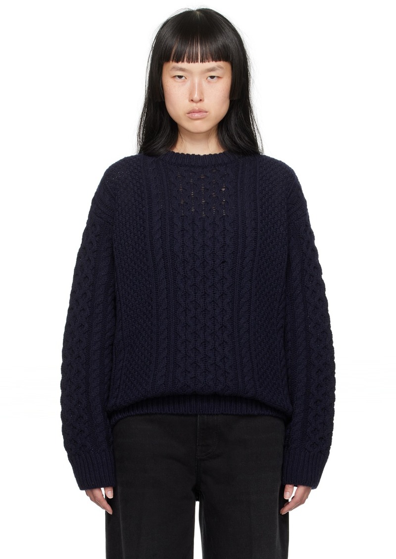 Totême TOTEME Navy Chunky Sweater