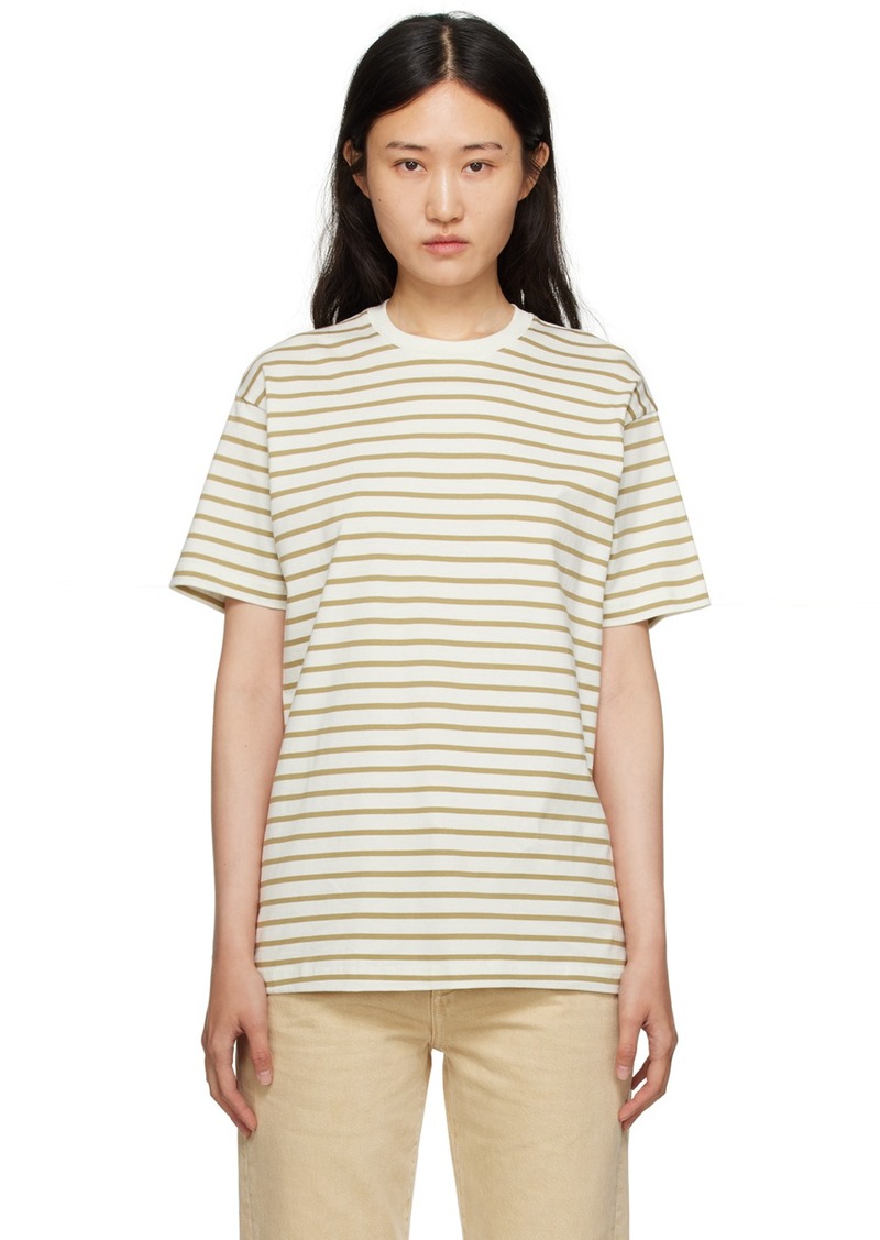 Totême TOTEME Off-White Striped T-Shirt