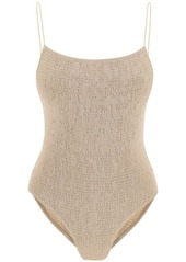 Totême Toteme smocked swimsuit