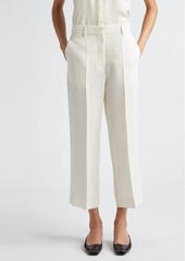 Totême TOTEME Straight Leg Crop Trousers