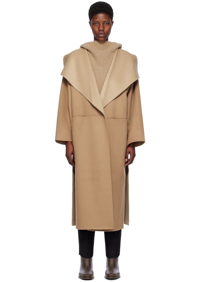 Totême TOTEME Tan Two-Tone Coat