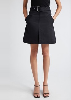 Totême TOTEME Trench Belted Organic Cotton Skirt