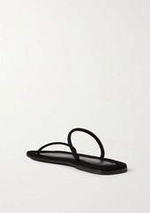 Totême - City suede slides - Black - EU 35