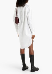 Totême - Cotton-poplin shirt dress - White - S