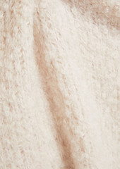 Totême - Nevis bouclé-knit midi skirt - White - XL