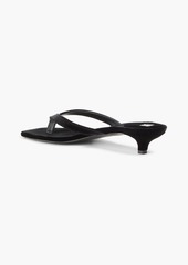 Totême - Velvet sandals - Black - EU 40