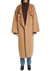 Totême TOTEME Annecy Open Front Wool & Cashmere Coat
