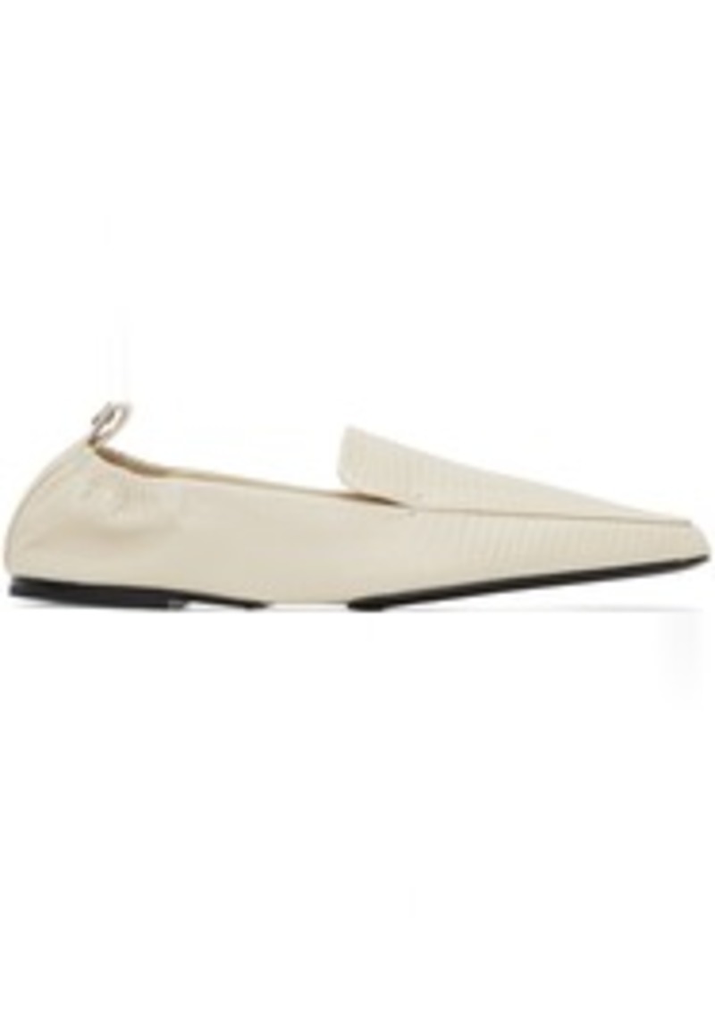 Totême TOTEME Beige 'The Travel' Loafers