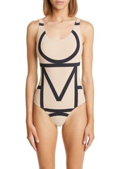 Totême TOTEME Logo One-Piece Swimsuit