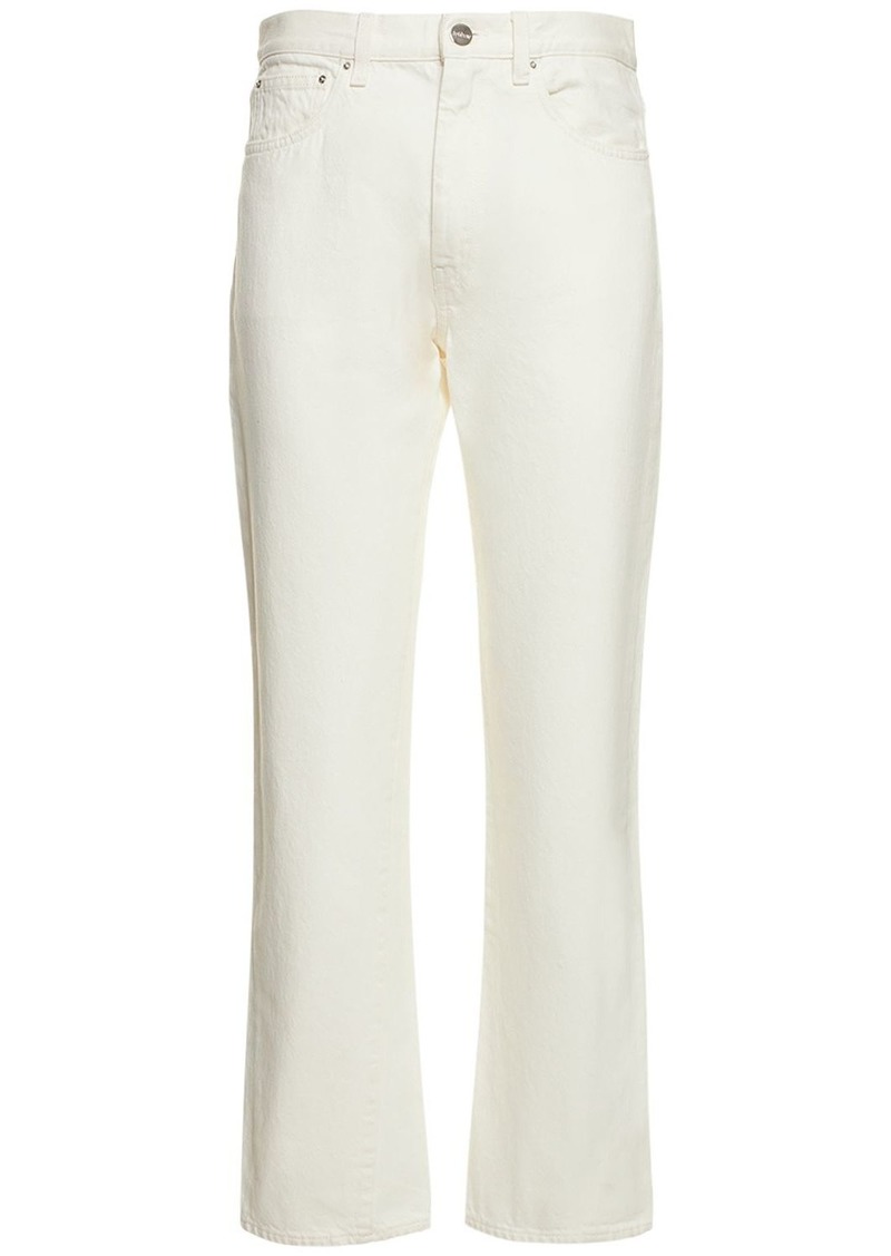 Totême Twisted Seam Organic Cotton Jeans