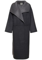 Totême Two-tone Signature Wool & Cashmere Coat