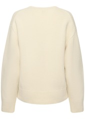 Totême V-neck Wool & Cashmere Sweater