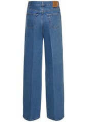 Totême Wide Denim Cotton Jeans