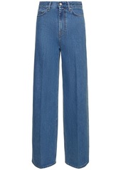 Totême Wide Denim Cotton Jeans