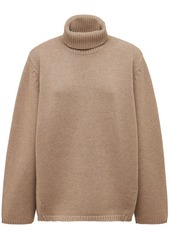 Totême Wool & Cashmere Turtleneck Sweater