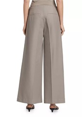 Totême Zip-Front Wide-Leg Pant