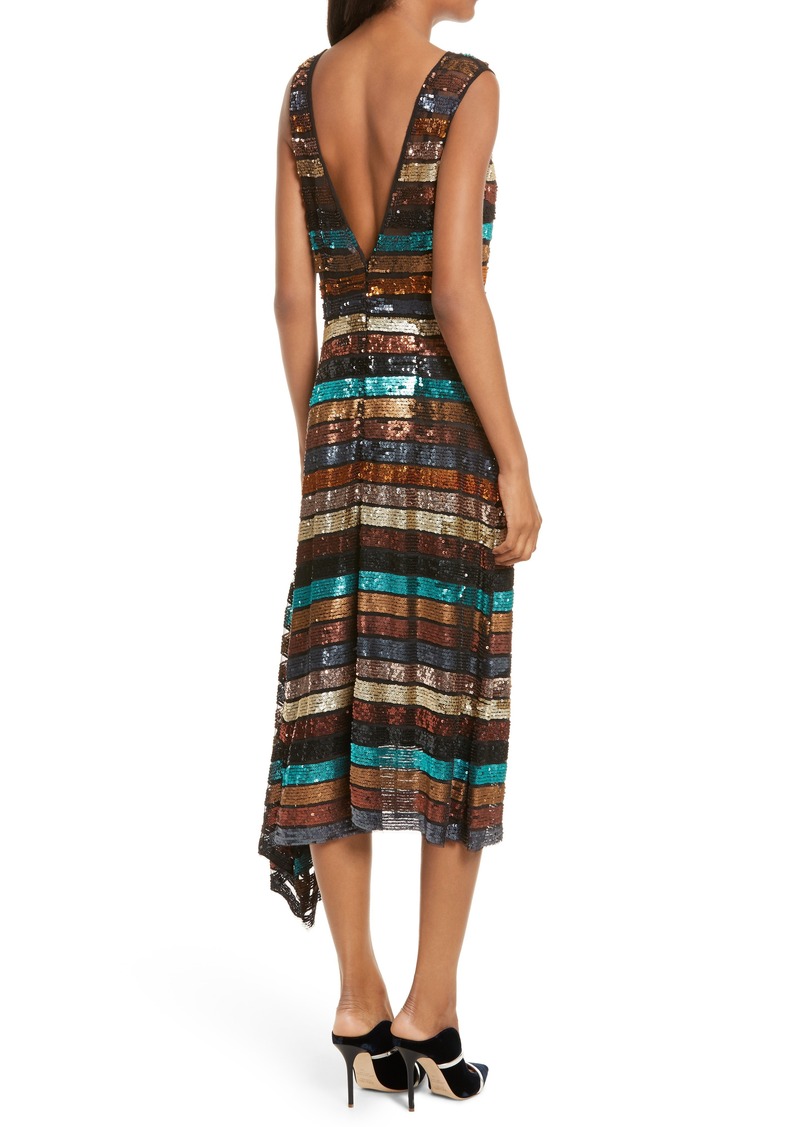 Tracy Reese Tracy Reese Flange Midi Dress 