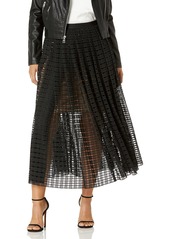 Tracy Reese Women's Full Midi Skirt