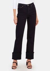 TRAVE Berit High Rise Cuff Straight Leg Jeans - 25 - Also in: 31, 32, 30, 26, 24