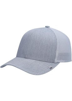 Men's Travis Mathew Heathered Gray Widder 2.0 Trucker Snapback Hat