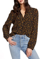 Treasure & Bond Deep Placket Popover Top