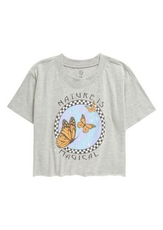 Treasure & Bond Kids' Cotton Crop Graphic T-Shirt