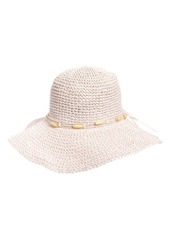 Treasure & Bond Packable Crocheted Straw Hat