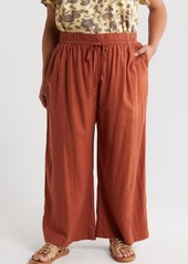 Treasure & Bond Utility Drawstring Linen Blend Pants