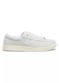 Tretorn Leather-Blend Low-Top Sneakers