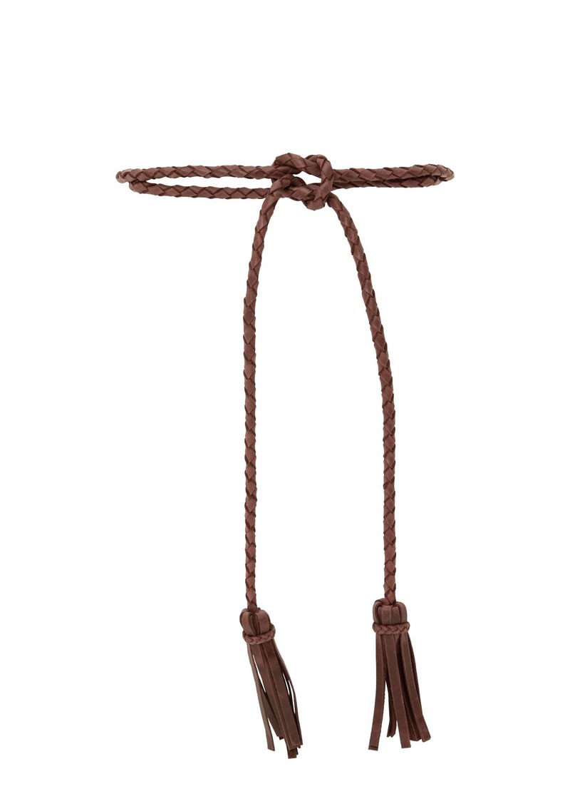 Trina Turk ADA  ADA FRINGE SOGA BELT / ESPRESSO