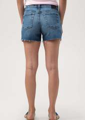 Trina Turk Adriano Goldschmied Ag Hailey Cut Off Denim Short / Indigo 25