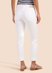 Trina Turk Adriano Goldschmied Ag Women's Ex-Boyfriend White Slim Slouchy Jean / White 30