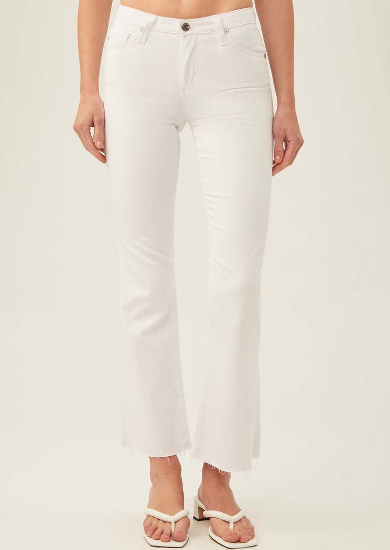 Trina Turk ADRIANO GOLDSCHMIED  AG WOMEN'S WHITE ANGEL BOOTCUT JEAN / WHITE