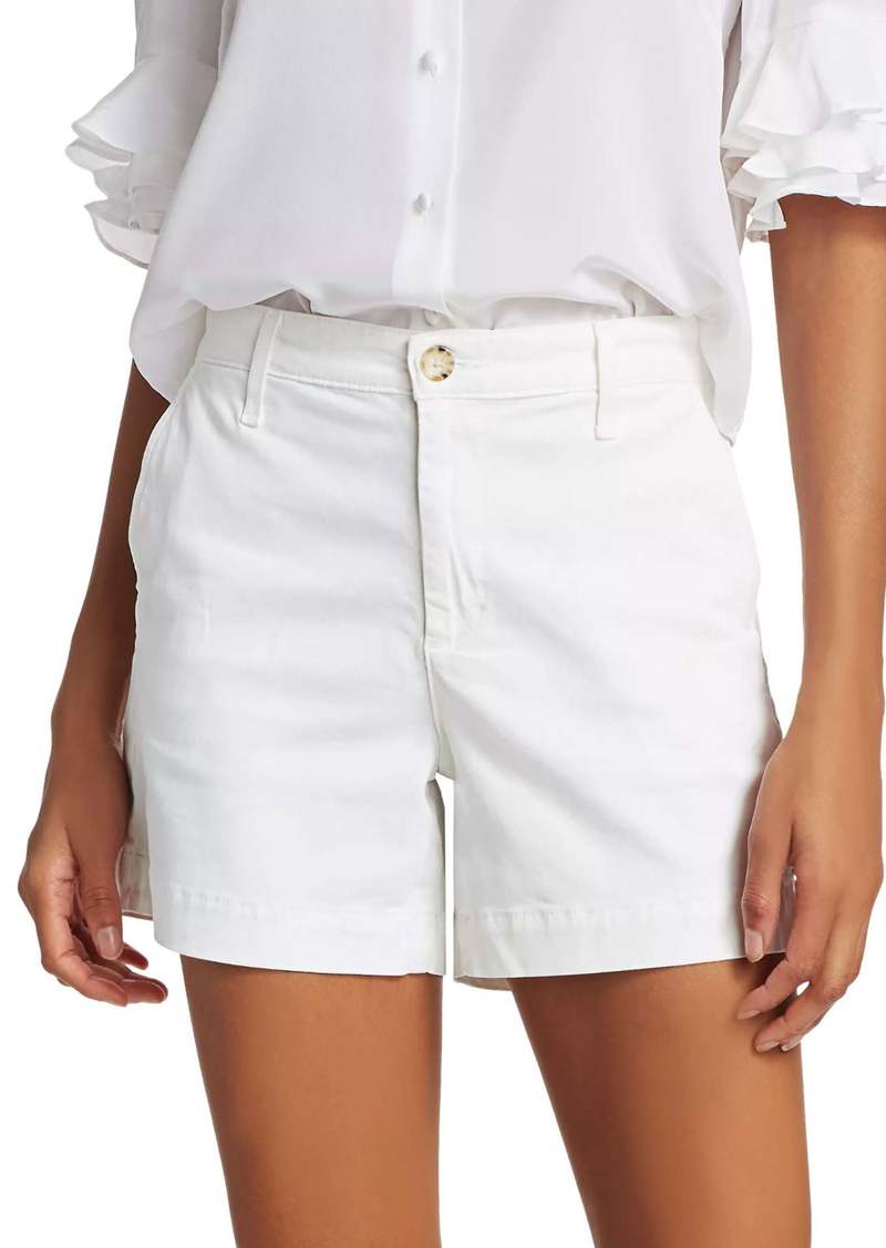 Trina Turk ADRIANO GOLDSCHMIED  AG WOMEN'S WHITE CADEN SHORT / WHITE