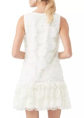 Trina Turk Anzu Daisy Lace Shift Minidress