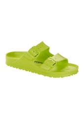 Trina Turk Birkenstock USA  WOMEN'S ARIZONA ACTIVE LIME EVA SLIDE SANDAL / LIME